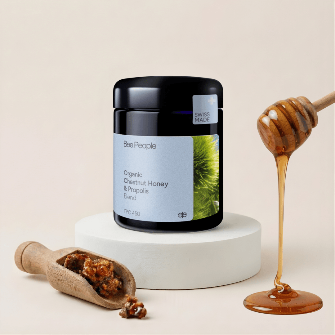 Organic Chestnut Honey & Propolis Blend - 300g