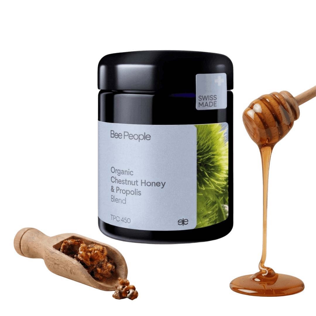 Miscela biologica di miele di castagno e Propolis - 300g